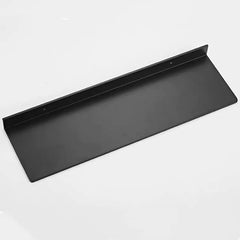 Bathroom Shelf Black Aluminum Kitchen Accessories Nail Bathroom Organizer Shower Storage Rack Shampoo Cosmetic White Shelves