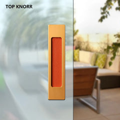 TOP KNORR Sliding Door Handle Hole-Free Kitchen Door Sticking Double-Sided Adhesive 3M Glass Door Warehouse Sliding Door Handle