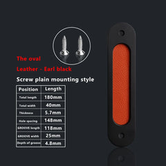 TOP KNORR Sliding Door Handle Hole-Free Kitchen Door Sticking Double-Sided Adhesive 3M Glass Door Warehouse Sliding Door Handle