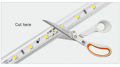 AC220V 110V EU US Plug Powered LED Cabinet Light Strip Kitchen Lamp Tape For Closet Wardrobe Cupboard Backlight Decor Lighting
