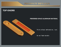 TOP KNORR Sliding Door Handle Hole-Free Kitchen Door Sticking Double-Sided Adhesive 3M Glass Door Warehouse Sliding Door Handle
