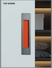 TOP KNORR Sliding Door Handle Hole-Free Kitchen Door Sticking Double-Sided Adhesive 3M Glass Door Warehouse Sliding Door Handle