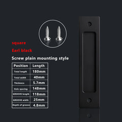 TOP KNORR Sliding Door Handle Hole-Free Kitchen Door Sticking Double-Sided Adhesive 3M Glass Door Warehouse Sliding Door Handle
