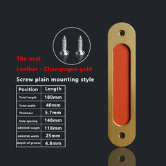 TOP KNORR Sliding Door Handle Hole-Free Kitchen Door Sticking Double-Sided Adhesive 3M Glass Door Warehouse Sliding Door Handle