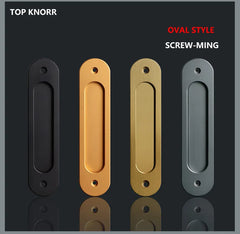 TOP KNORR Sliding Door Handle Hole-Free Kitchen Door Sticking Double-Sided Adhesive 3M Glass Door Warehouse Sliding Door Handle