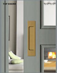 TOP KNORR Sliding Door Handle Hole-Free Kitchen Door Sticking Double-Sided Adhesive 3M Glass Door Warehouse Sliding Door Handle