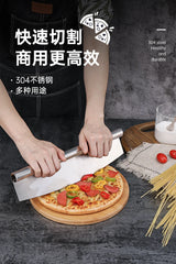 Aixiangru-Rocking Pizza Knife Gadget Sets, Bike Round Knife, Utensils, Bakery Accessories, Metal Kitchen Tools