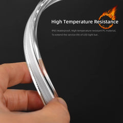 AC220V 110V EU US Plug Powered LED Cabinet Light Strip Kitchen Lamp Tape For Closet Wardrobe Cupboard Backlight Decor Lighting