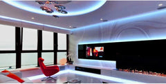 AC220V 110V EU US Plug Powered LED Cabinet Light Strip Kitchen Lamp Tape For Closet Wardrobe Cupboard Backlight Decor Lighting