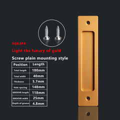TOP KNORR Sliding Door Handle Hole-Free Kitchen Door Sticking Double-Sided Adhesive 3M Glass Door Warehouse Sliding Door Handle