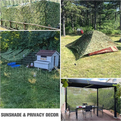 1.5x3m /2x10m Hunting Military Camouflage Nets Woodland Army training Camo netting Car Covers Tent Shade Camping Sun Shelter