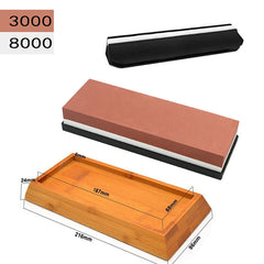 Knife Sharpening Stone Kit  Kitchen Knife Sharpener Whetstone Dual Side Set Grinding Shapner Whetstone Knife Sharpener Tool