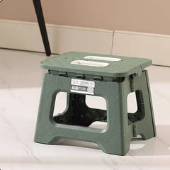 Lightweight Folding Step Stool Multi Purpose Handheld Thickened Footstool* Non-Slip Plastic Small Benches Kitchen