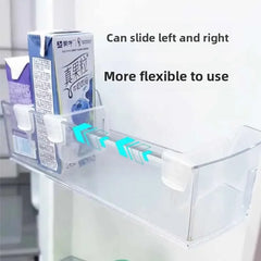 Efficient Refrigerator Kitchen Organizer Shelf Storage Dividers for Eggs Bottles and Other Items organizer kitchen fridge