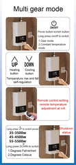 Remote Instantaneous Tankless Electric Hot Water Heater Kitchen Instant Heating Faucet Tap Bathroom Shower Temperature Setting
