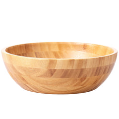 Bamboo Mixing Bowls Serving Plates Tableware Large Capacity Salad Bowl Dishes for Noodles Snacks Fruits Dessert Kitchen supplies
