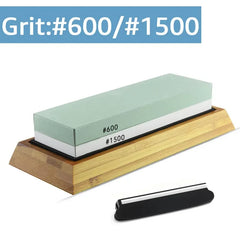 Knife Sharpening Stone Kit  Kitchen Knife Sharpener Whetstone Dual Side Set Grinding Shapner Whetstone Knife Sharpener Tool