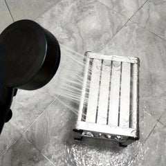 1Pc Multi-purpose Stainless Steel Stool - Durable Thick & Sturdy Stool, Ideal for Living Room, Bathroom, Kitchen and Corridors