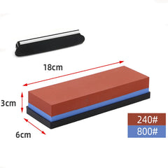 Knife Sharpening Stone Kit  Kitchen Knife Sharpener Whetstone Dual Side Set Grinding Shapner Whetstone Knife Sharpener Tool