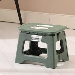 Lightweight Folding Step Stool Multi Purpose Handheld Thickened Footstool* Non-Slip Plastic Small Benches Kitchen