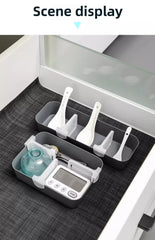 Efficient Refrigerator Kitchen Organizer Shelf Storage Dividers for Eggs Bottles and Other Items organizer kitchen fridge