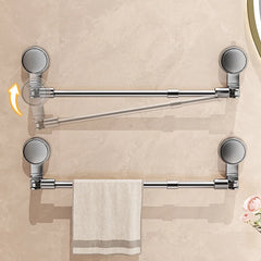 30-80cm Bathroom Suction Cup Wall Towel Holder No-punching Retractable Towel Robe Coat Rack Kitchen Bathroom Organizer Shelf Acc