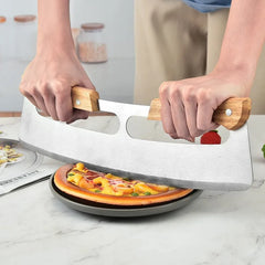 Aixiangru-Rocking Pizza Knife Gadget Sets, Bike Round Knife, Utensils, Bakery Accessories, Metal Kitchen Tools