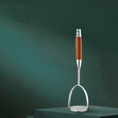 Potato Masher Mashed Potatoes Tool Avocado Metal Wood Stainless Steel Household Presser Kitchen Gadget Baby Vegetable