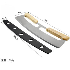 Aixiangru-Rocking Pizza Knife Gadget Sets, Bike Round Knife, Utensils, Bakery Accessories, Metal Kitchen Tools