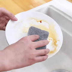 Magic Three Layers Cleaning Sponges Reusable Pan Pot Dishwashing Scouring Pads Household Kitchen Sponge Wipes Brush Clean Tools