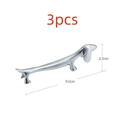1/3/5PCS  Cutlery Bracket Dog Chopsticks Holder Stainless Steel Chopsticks Rest Dinner Table Supplies Home Kitchen Accessories